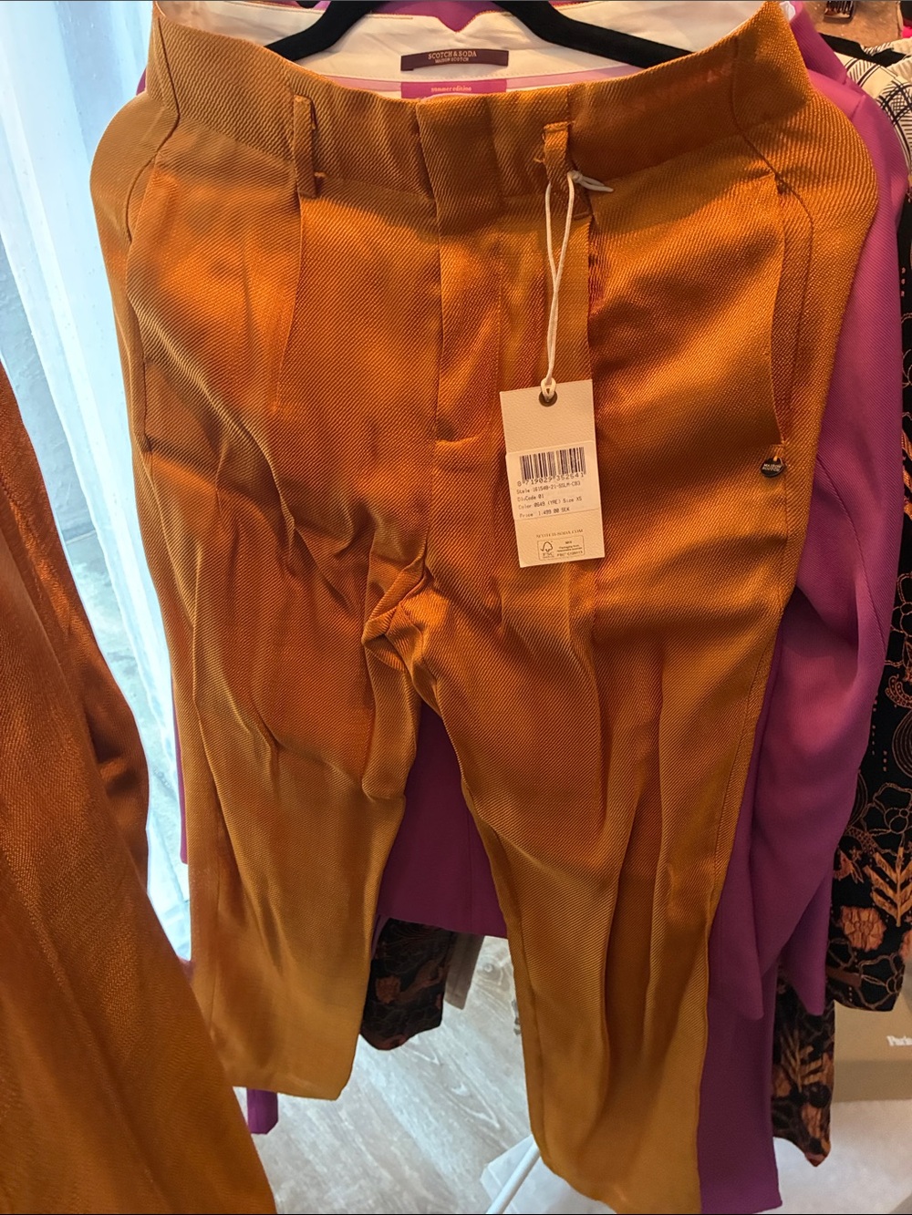 Scotch & Soda Summer Edition  Gold Yellow Tailored Pants (Blazer in my closet)